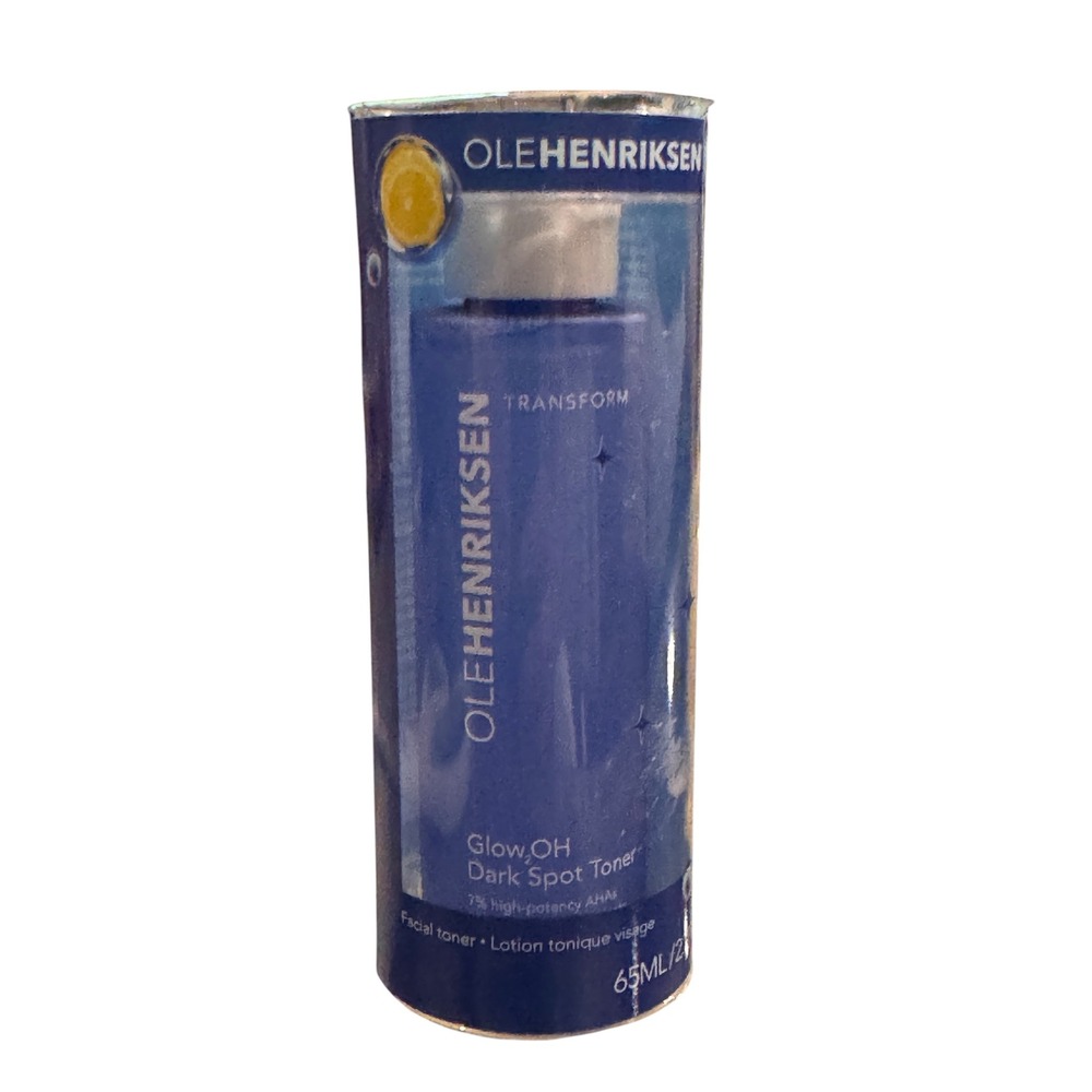 Ole Henriksen Glow2OH Dark Spot Toner 65ml 2.2oz AHA Glycolic Lactic Acid New